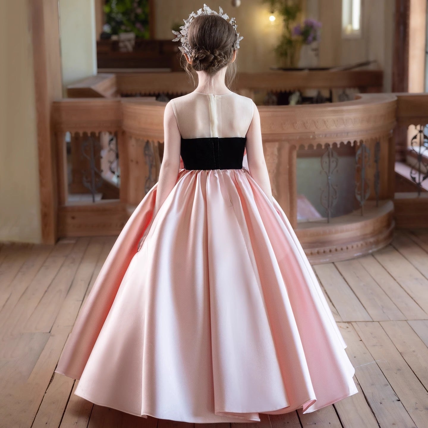 Robe princesse élégante pour jeunes filles