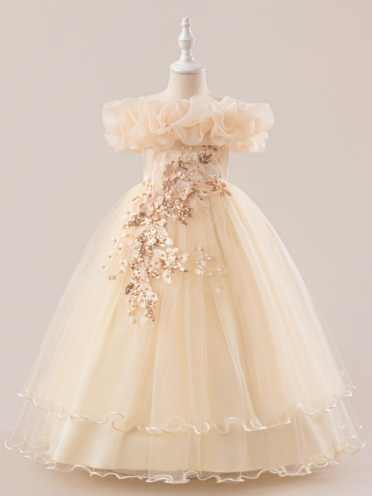 Robe princesse américaine pour petites filles