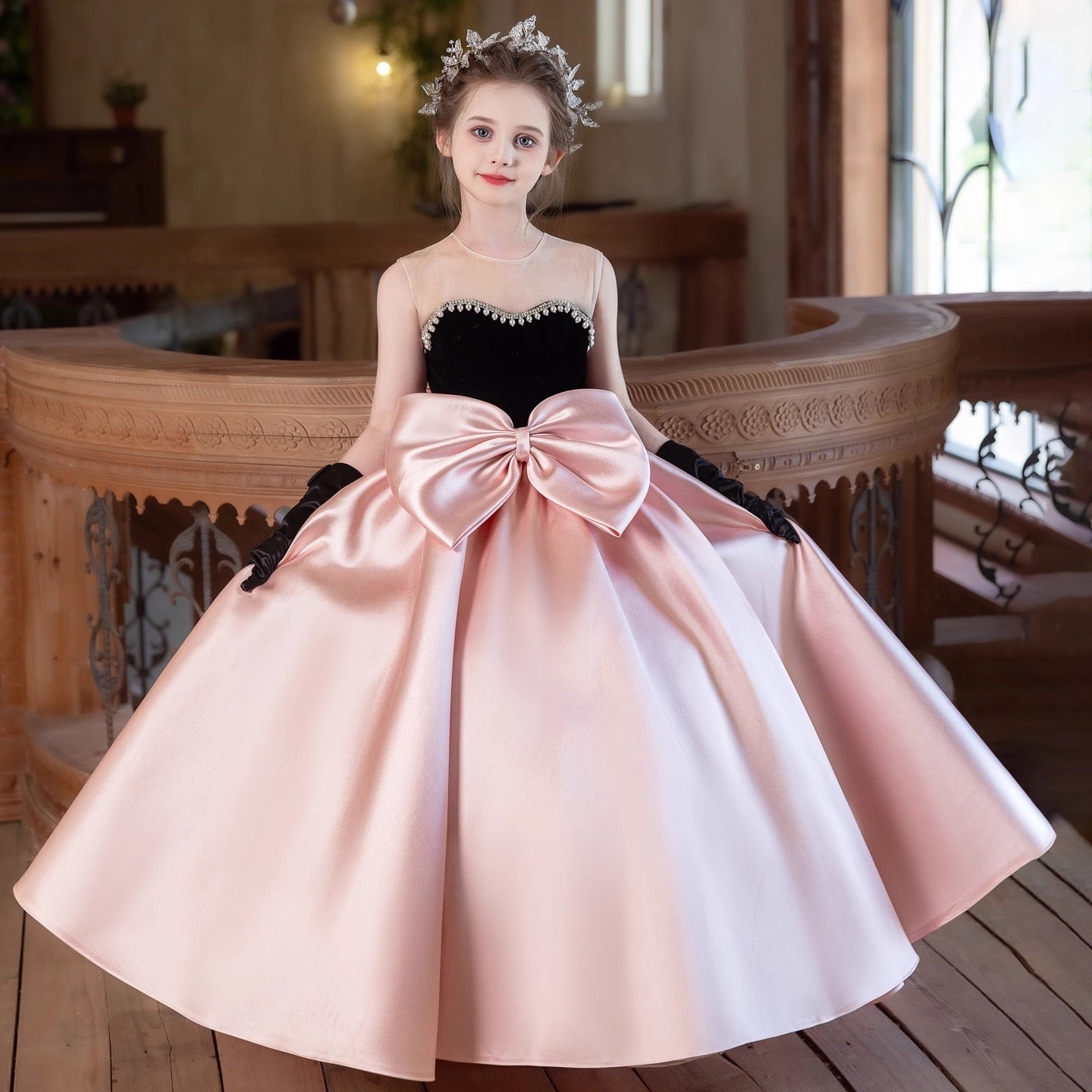 Robe princesse élégante pour jeunes filles