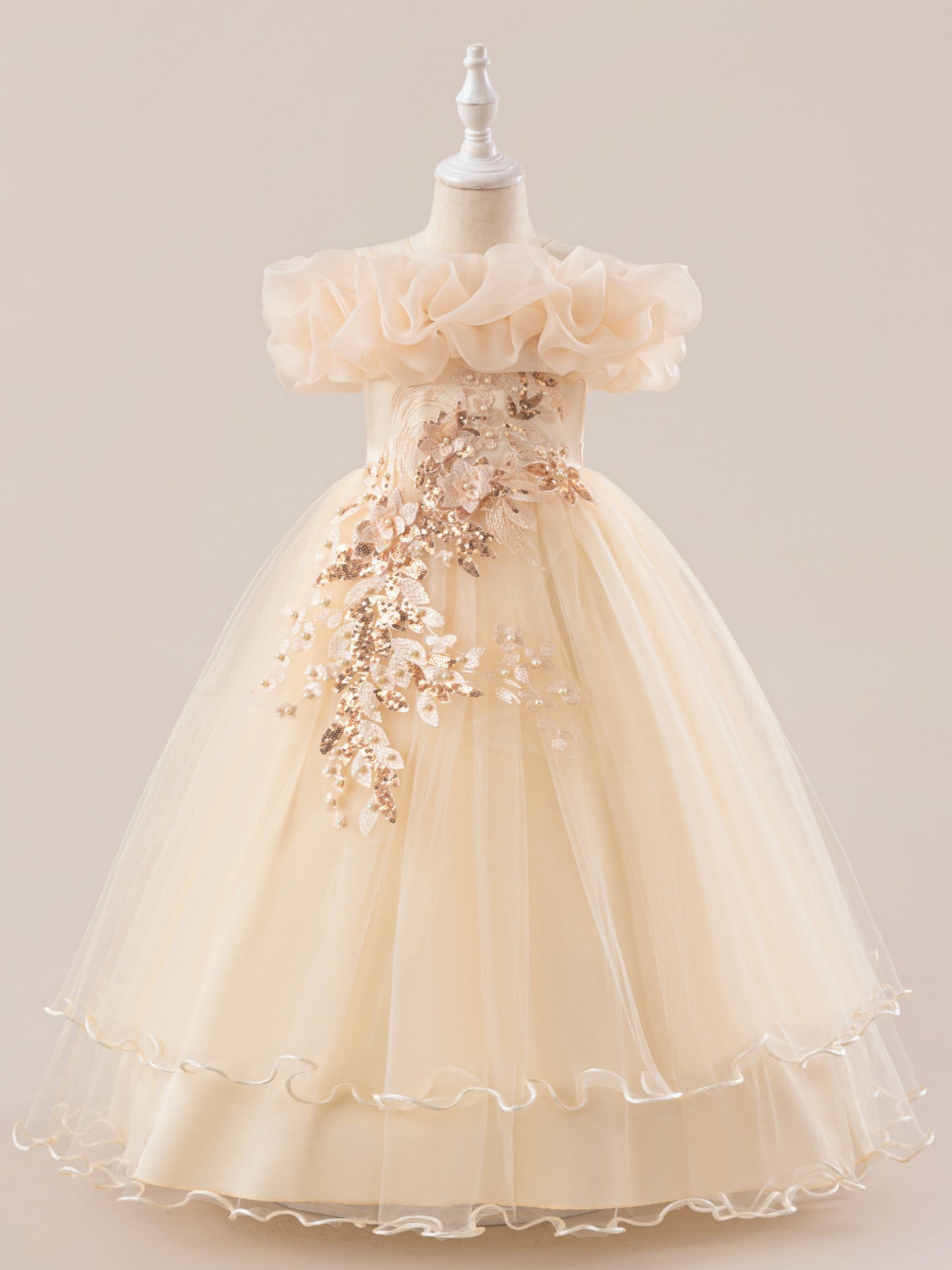 Robe princesse américaine pour petites filles